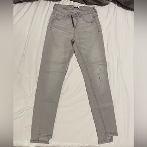 Grey Zara skinny jeans